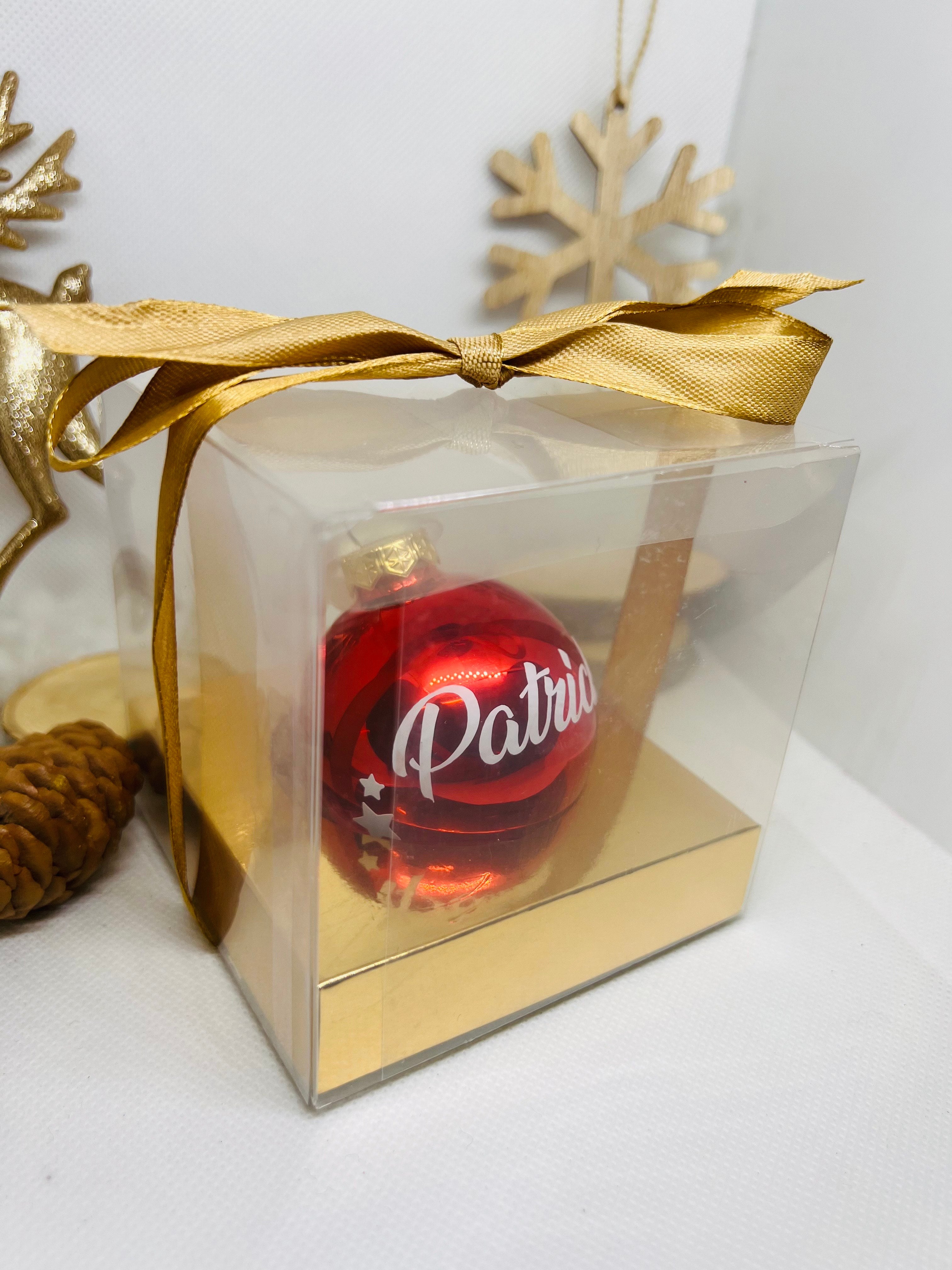 Boîte Cadeaux Boule de Noël