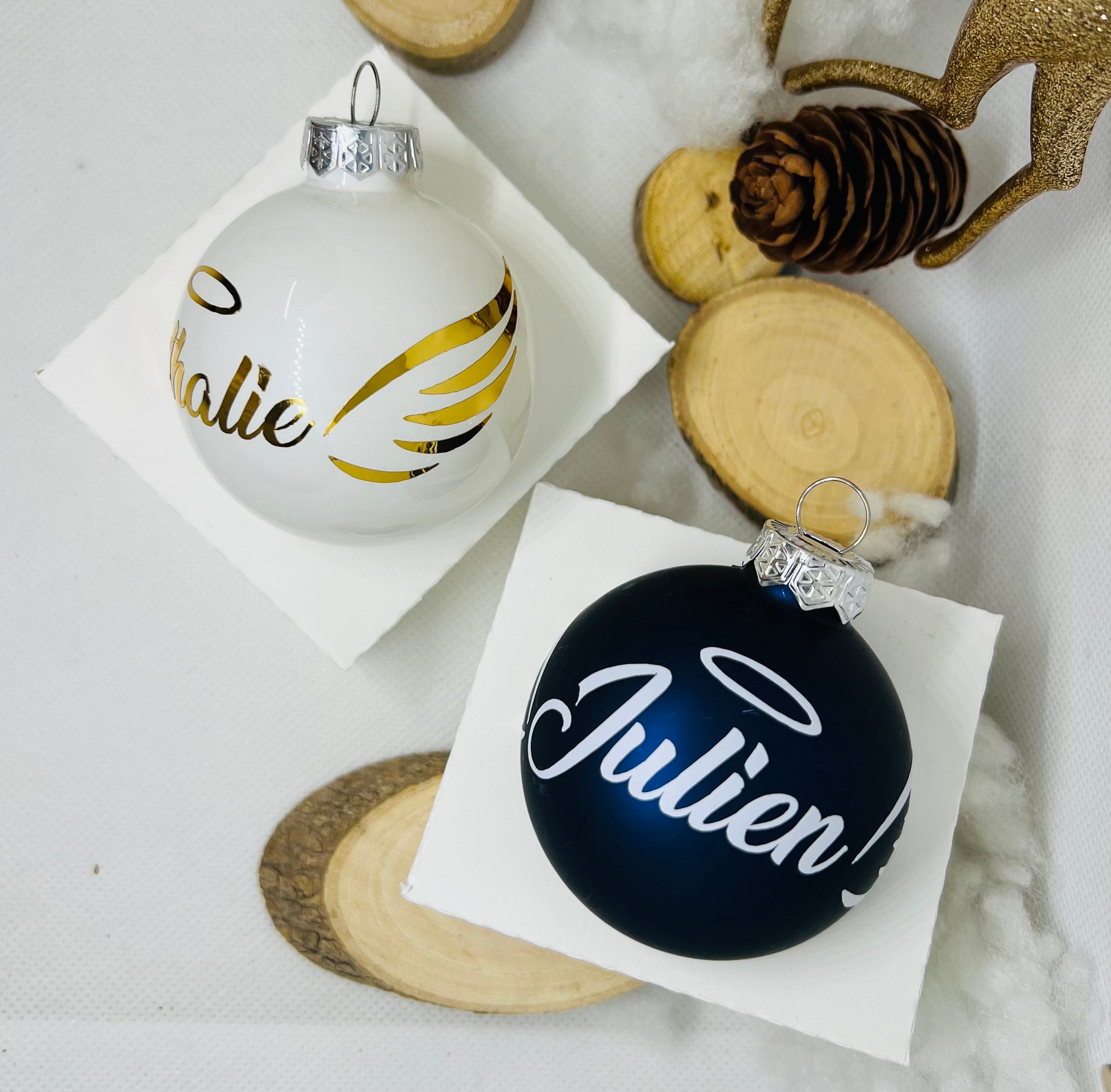 Boule de Noël Ailes d'Ange