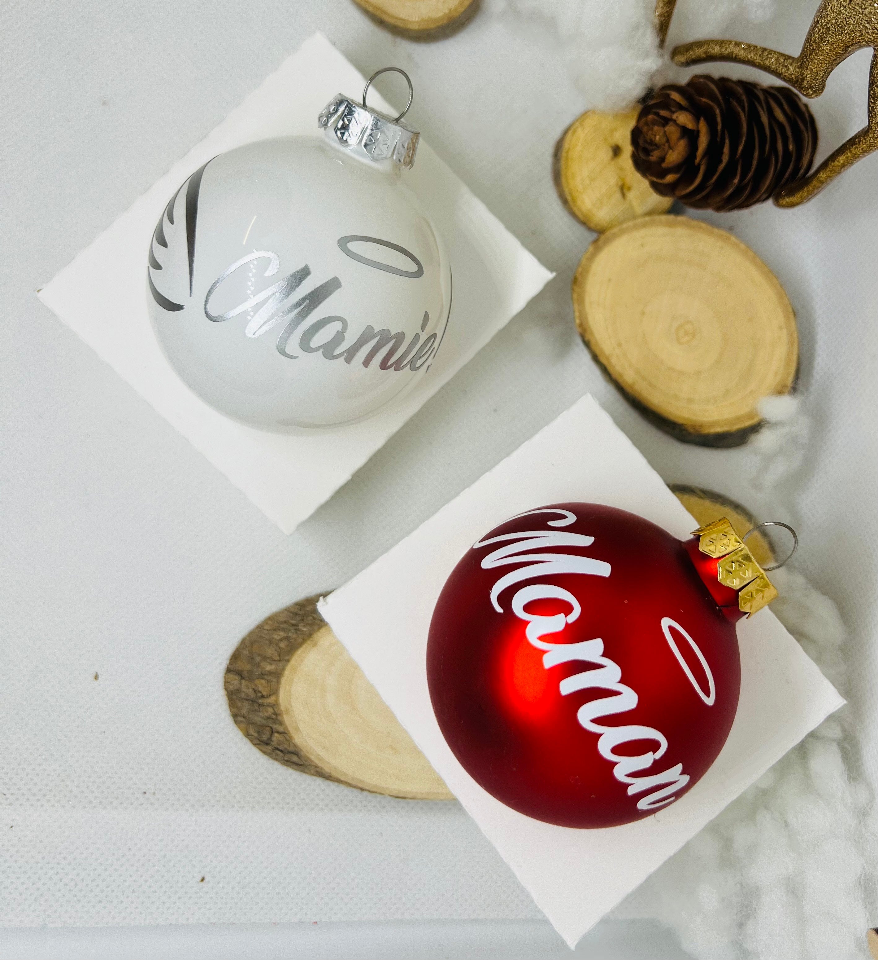 Boule de Noël Ailes d'Ange